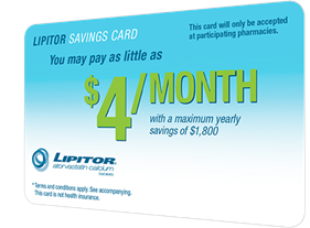 Lipitor Atorvastatin Calcium Eligibility Required Copay Savings Card