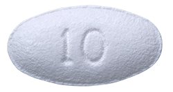 Dosing 10 milligram Lipitor Atorvastatin Calcium Pill