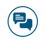 Conversation bubbles icon Conversation bubbles icon